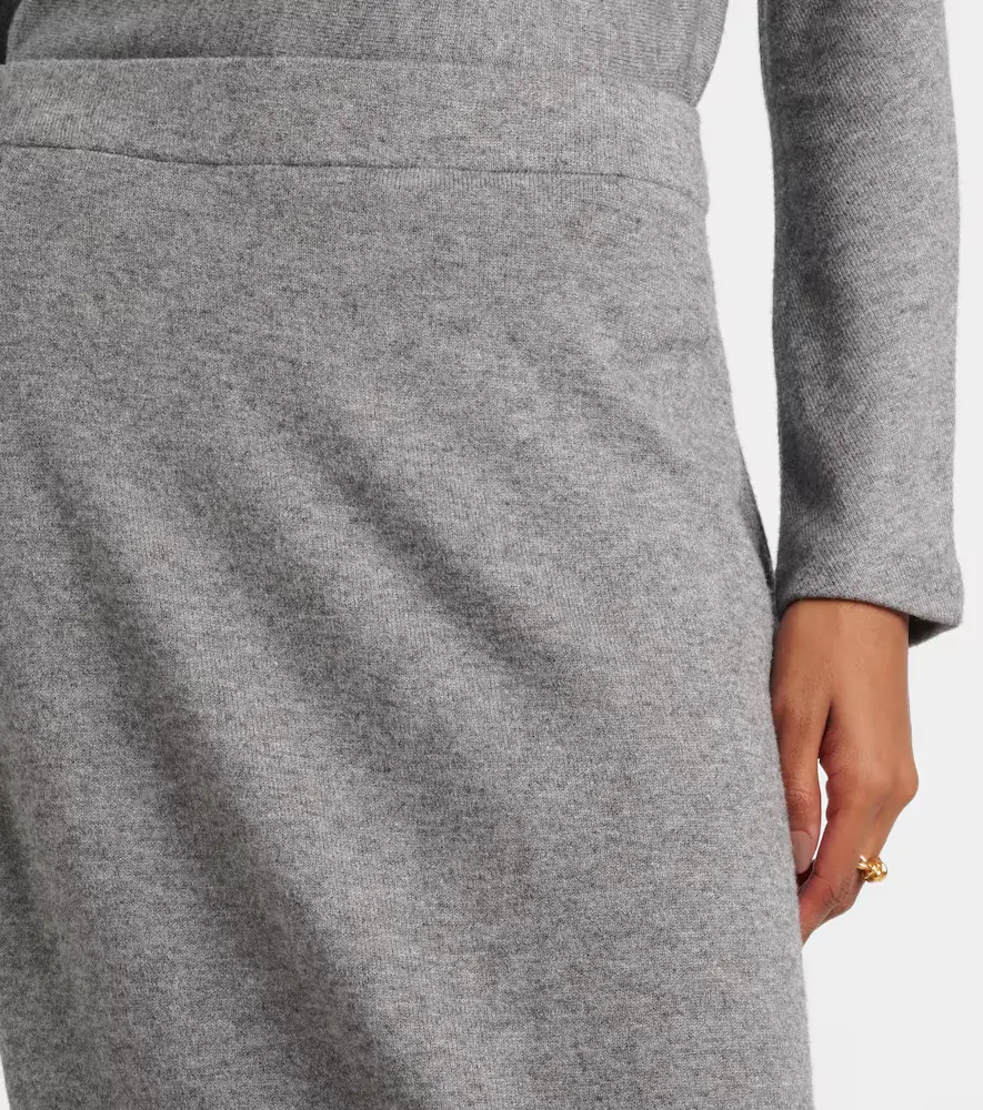 Vince Jersey midi skirt | Thumbnail 4