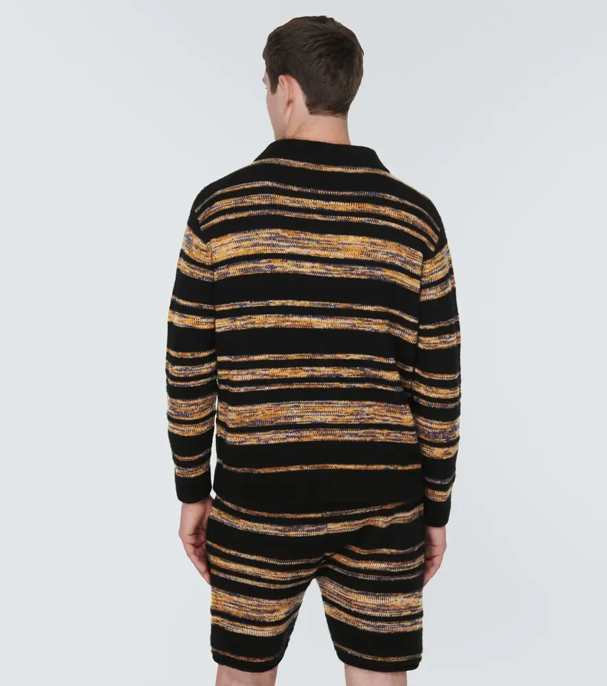 The Elder Statesman Phantom striped cashmere and cotton shirt | Thumbnail 2 The Elder Statesman Phantom striped cashmere and cotton shirt | Thumbnail 2