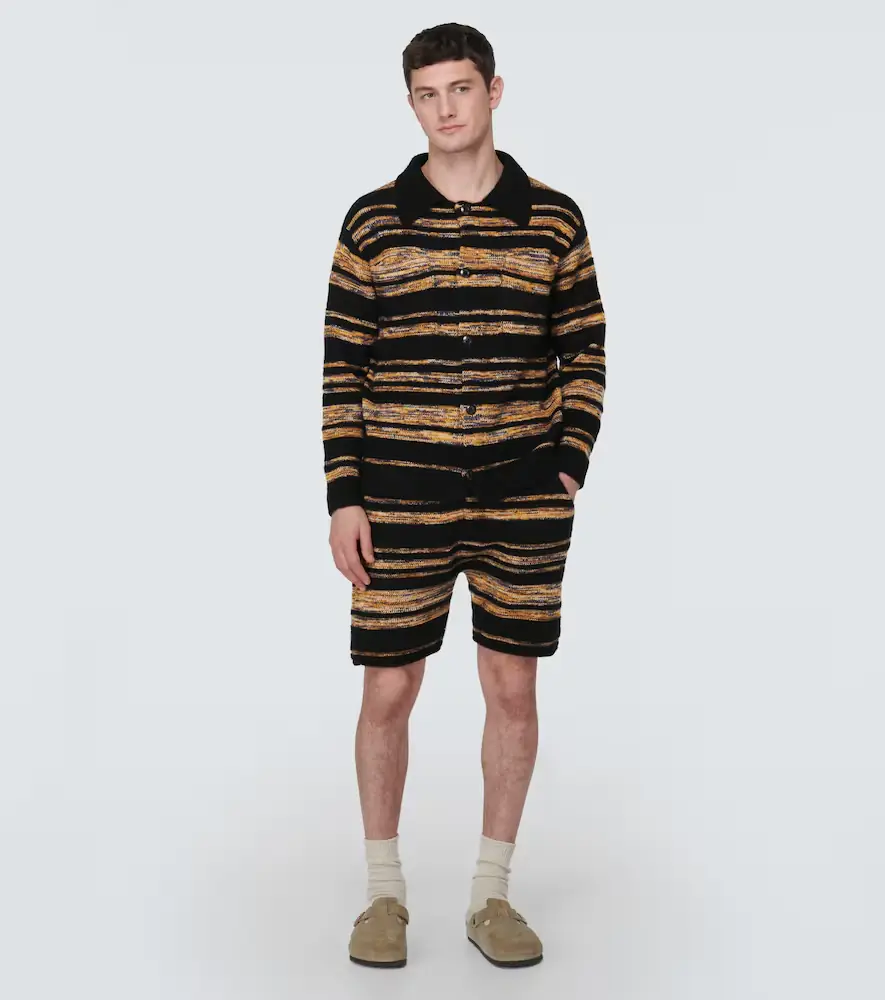 The Elder Statesman Phantom striped cashmere and cotton shirt | Thumbnail 5 The Elder Statesman Phantom striped cashmere and cotton shirt | Thumbnail 5