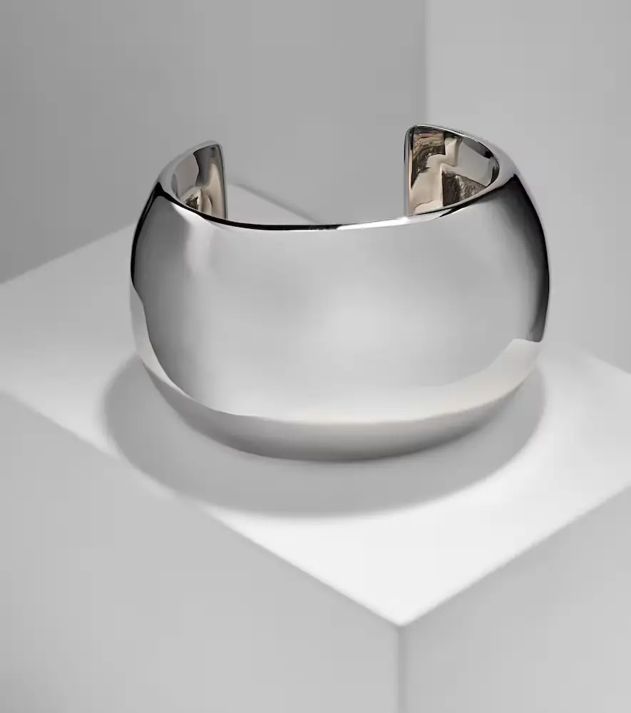 Jennifer Fisher Globe 14kt gold-plated cuff bracelet | Thumbnail 2