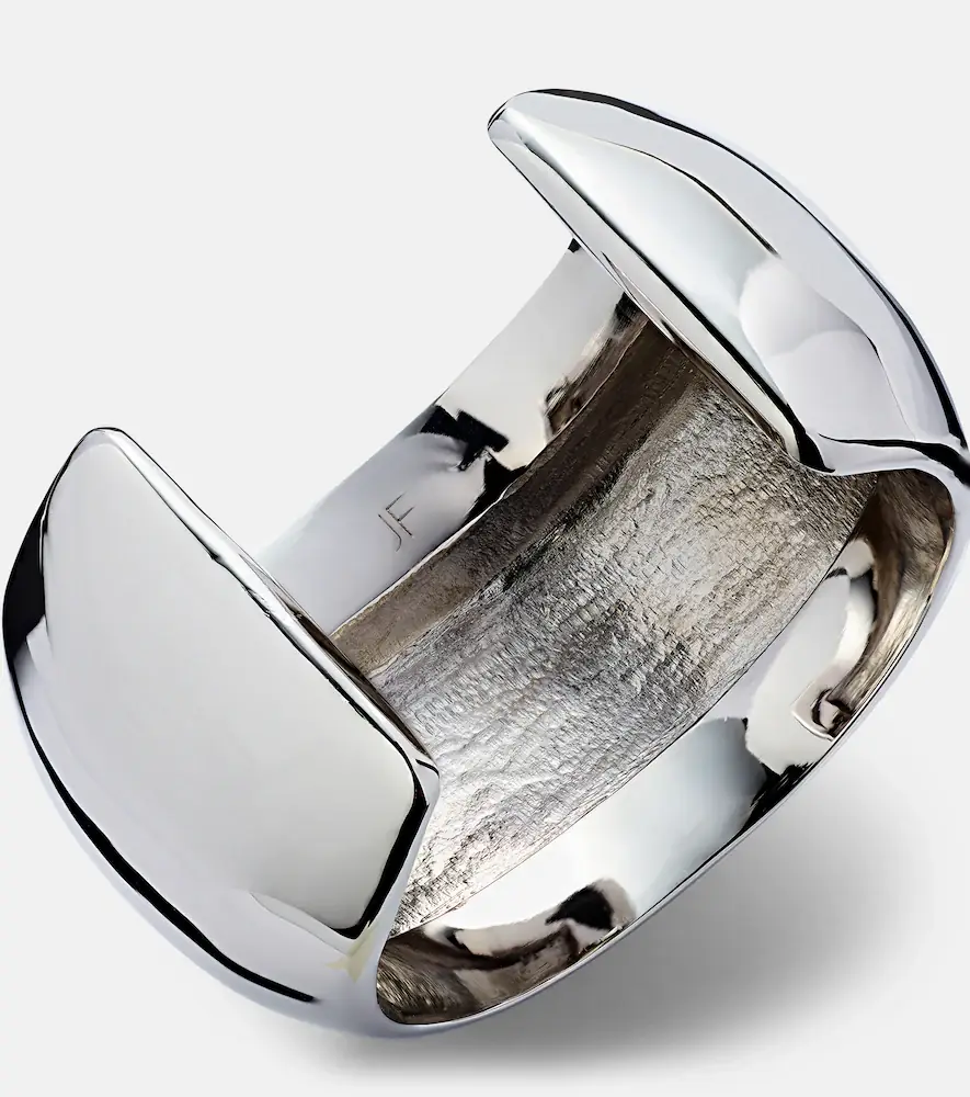 Jennifer Fisher Globe 14kt gold-plated cuff bracelet | Thumbnail 3
