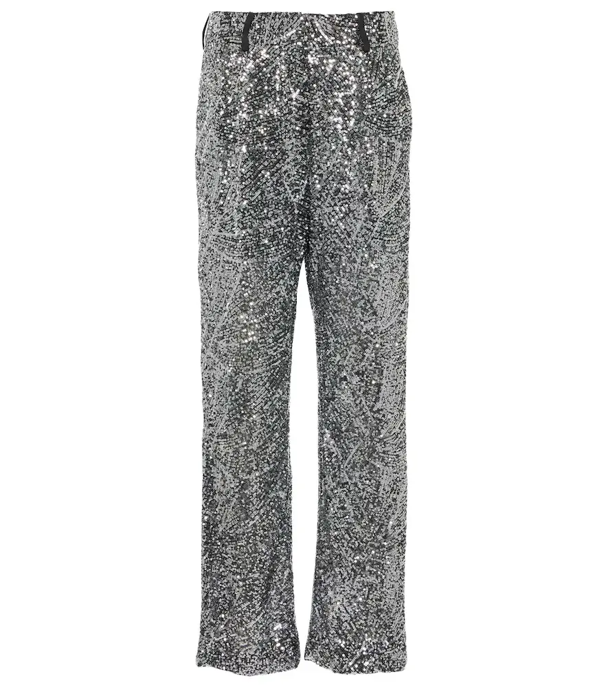 Blaze Milano Blazé Milano Fox sequined straight pants | Image 1 Blaze Milano Blazé Milano Fox sequined straight pants | Image 1