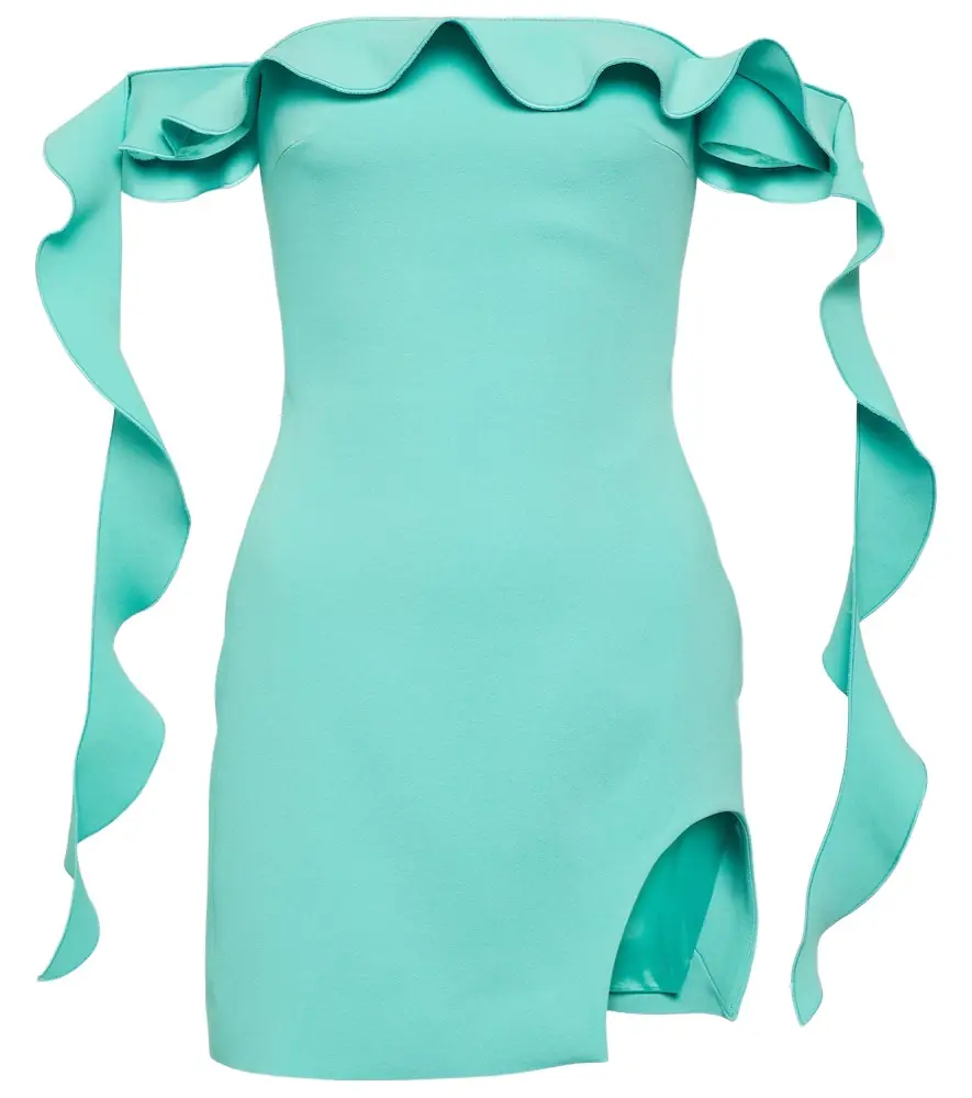 David Koma Ruffled minidress | Image 1 David Koma Ruffled minidress | Image 1