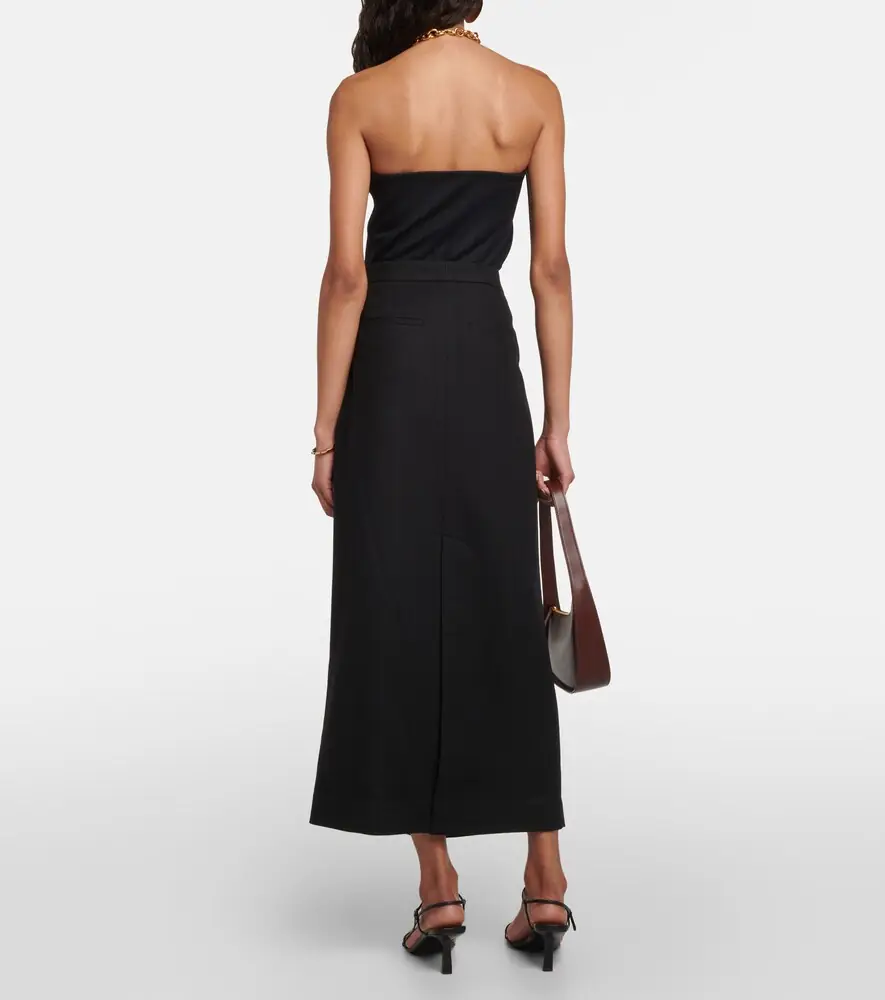 Vince Flannel maxi skirt | Thumbnail 5