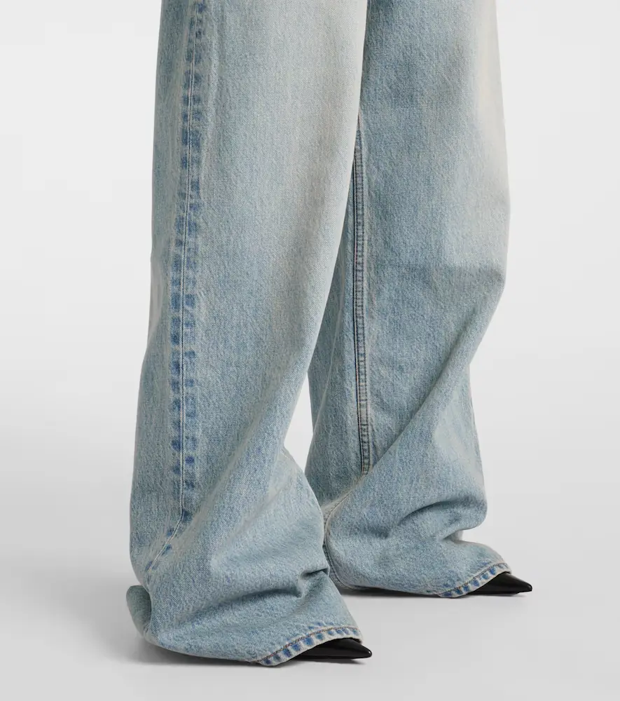Balenciaga Mid-rise wide-leg jeans | Thumbnail 3 Balenciaga Mid-rise wide-leg jeans | Thumbnail 3