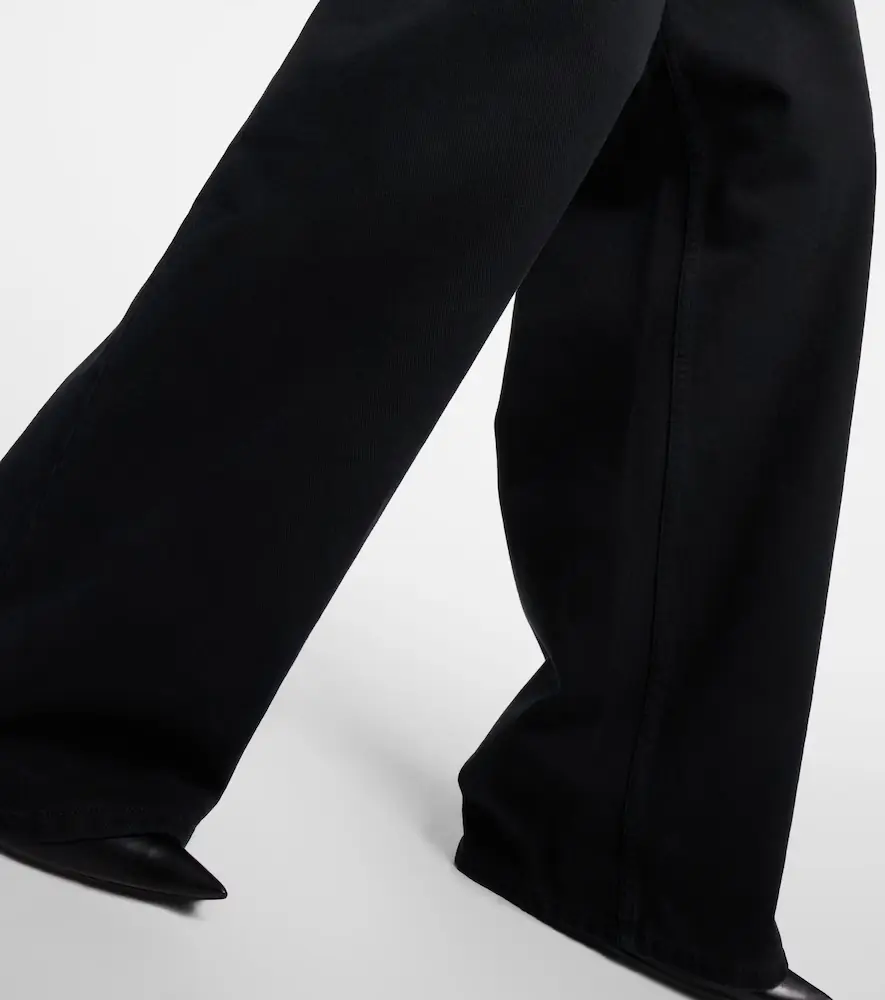 Balenciaga Mid-rise wide-leg jeans | Thumbnail 2 Balenciaga Mid-rise wide-leg jeans | Thumbnail 2