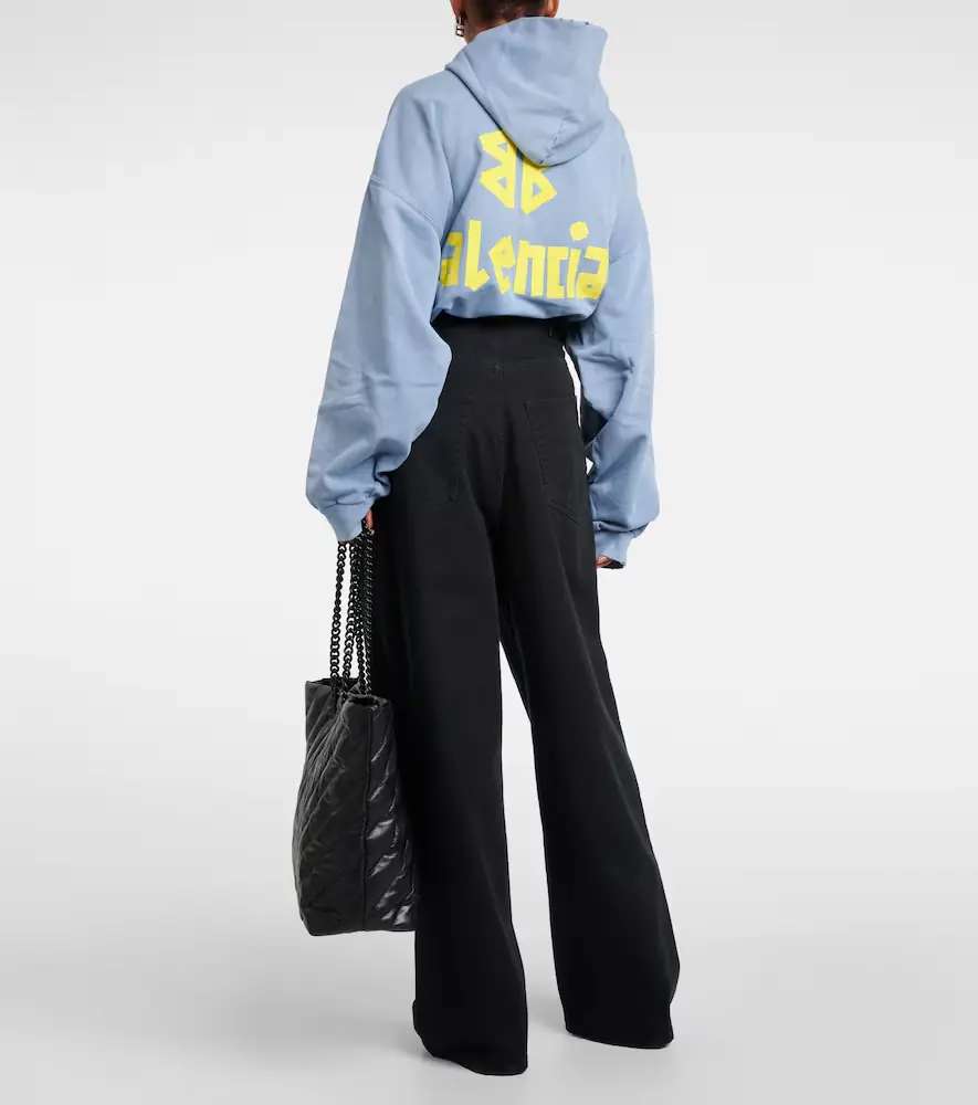 Balenciaga Mid-rise wide-leg jeans | Thumbnail 3 Balenciaga Mid-rise wide-leg jeans | Thumbnail 3
