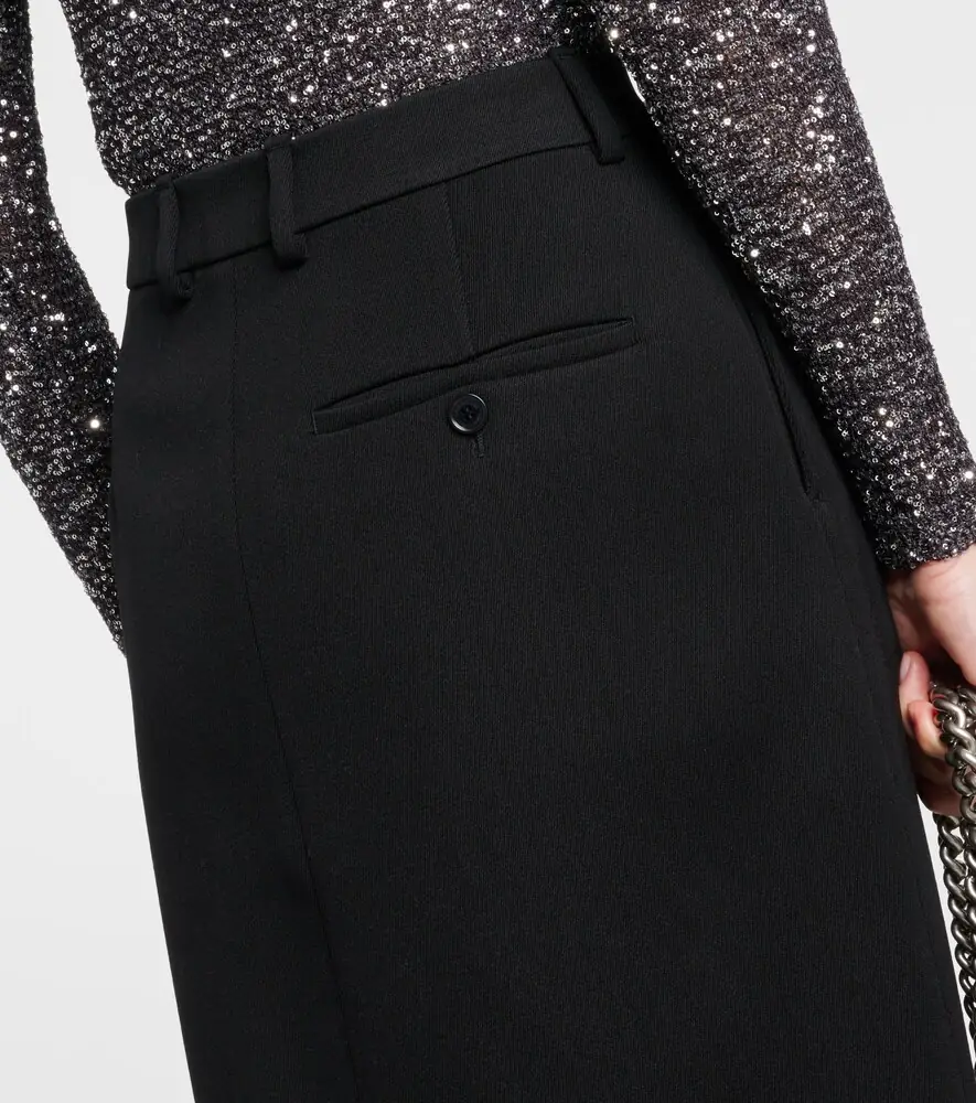 Balenciaga Side-slit wool twill maxi skirt | Thumbnail 6 Balenciaga Side-slit wool twill maxi skirt | Thumbnail 6