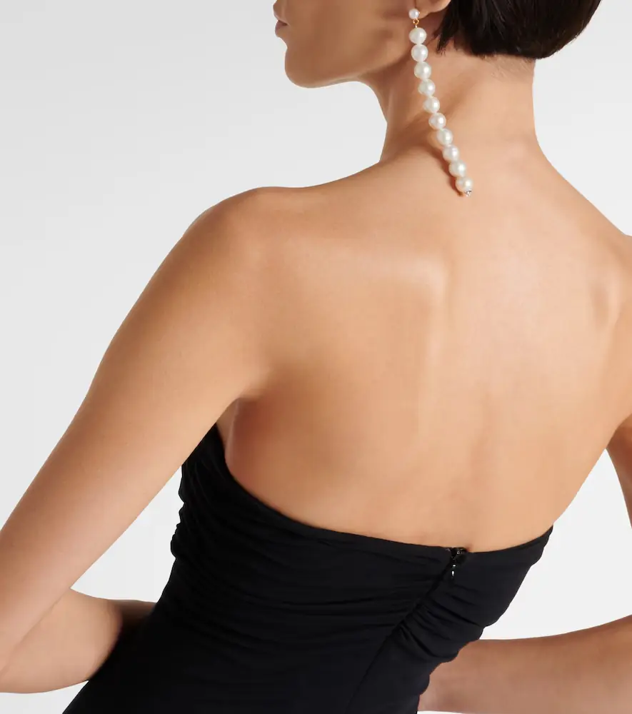 Magda Butrym Floral-appliqué gown | Thumbnail 3