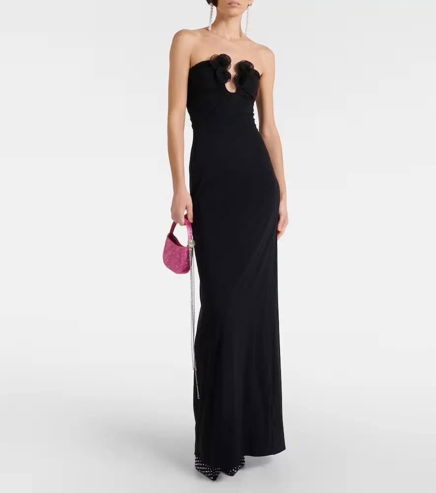 Magda Butrym Floral-appliqué gown | Thumbnail 5