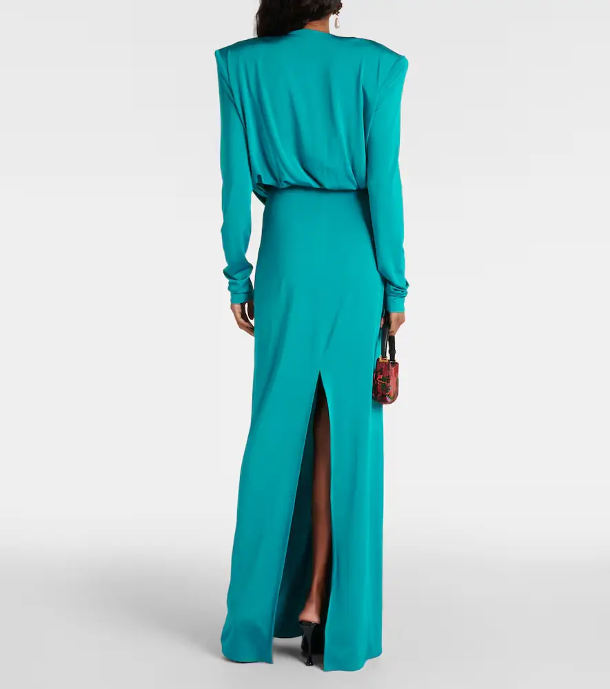 Magda Butrym Draped jersey maxi dress | Thumbnail 4