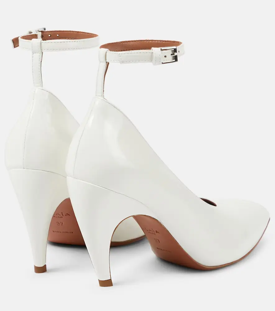 ALAÏA Shark patent leather pumps | Thumbnail 3 ALAÏA Shark patent leather pumps | Thumbnail 3