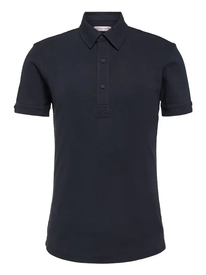 Sebastian cotton piqué polo shirt
