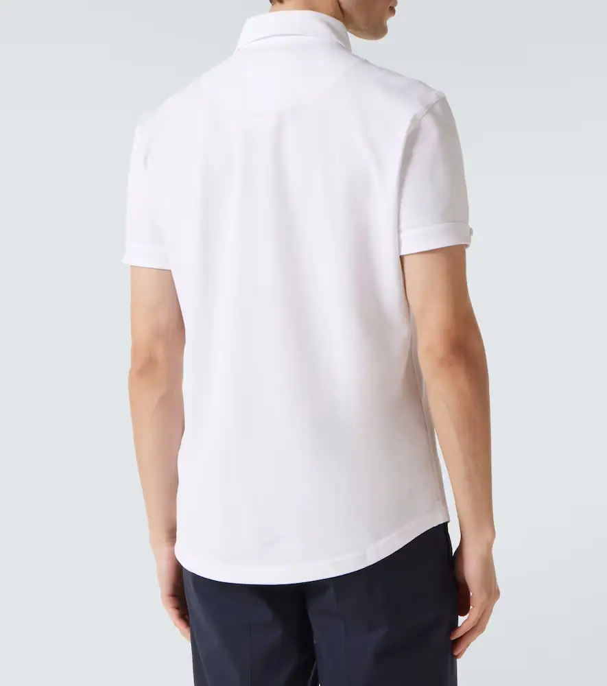 Orlebar Brown Sebastian cotton pique polo shirt | Thumbnail 2