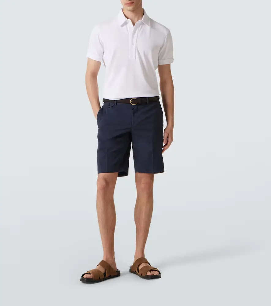 Orlebar Brown Sebastian cotton pique polo shirt | Thumbnail 3