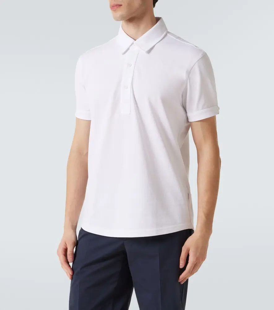 Orlebar Brown Sebastian cotton pique polo shirt | Thumbnail 4