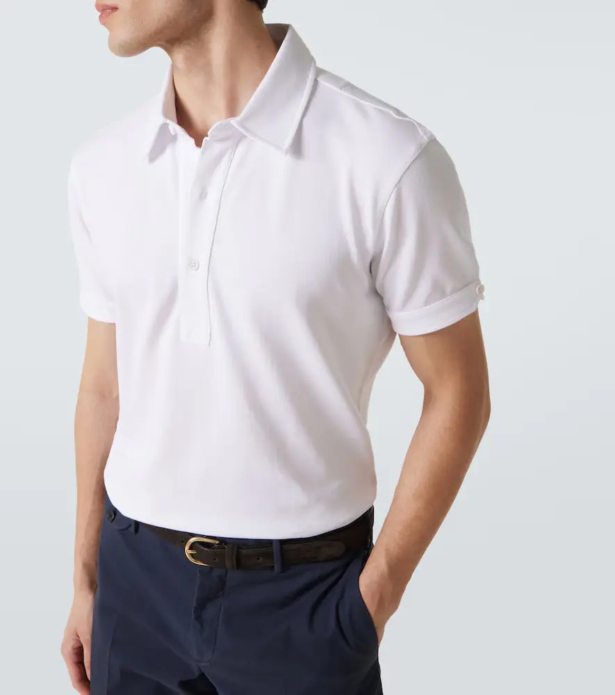 Orlebar Brown Sebastian cotton pique polo shirt | Thumbnail 5