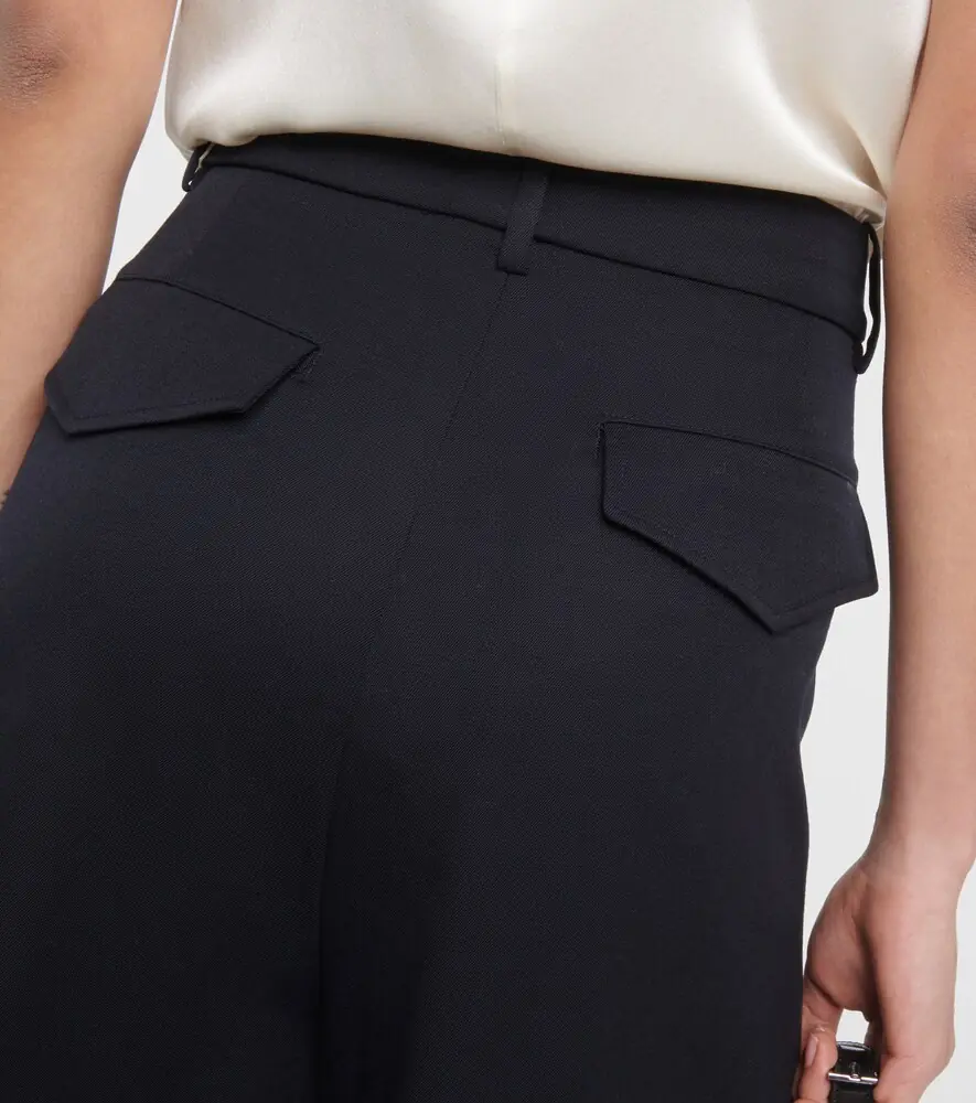 Nili Lotan Johan virgin wool wide-leg pants | Thumbnail 4 Nili Lotan Johan virgin wool wide-leg pants | Thumbnail 4
