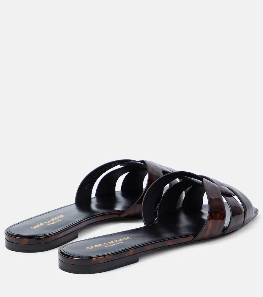Saint Laurent Tribute 05 leopard-print leather flats | Thumbnail 4 Saint Laurent Tribute 05 leopard-print leather flats | Thumbnail 4