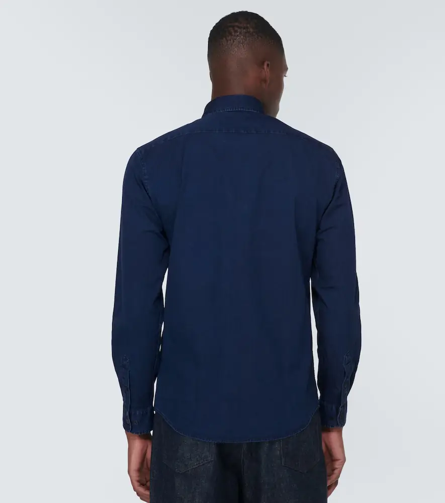 Sunspel Denim shirt | Thumbnail 4 Sunspel Denim shirt | Thumbnail 4