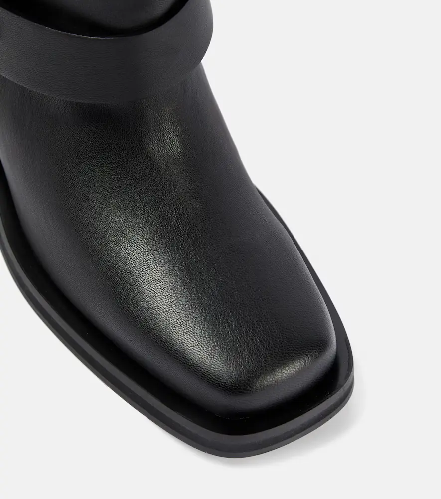 Ganni Faux leather biker boots | Thumbnail 6 Ganni Faux leather biker boots | Thumbnail 6