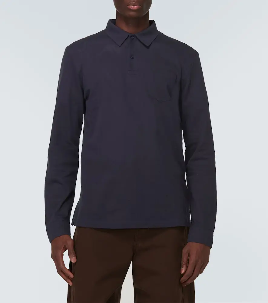 Sunspel Riviera cotton polo shirt | Thumbnail 4 Sunspel Riviera cotton polo shirt | Thumbnail 4