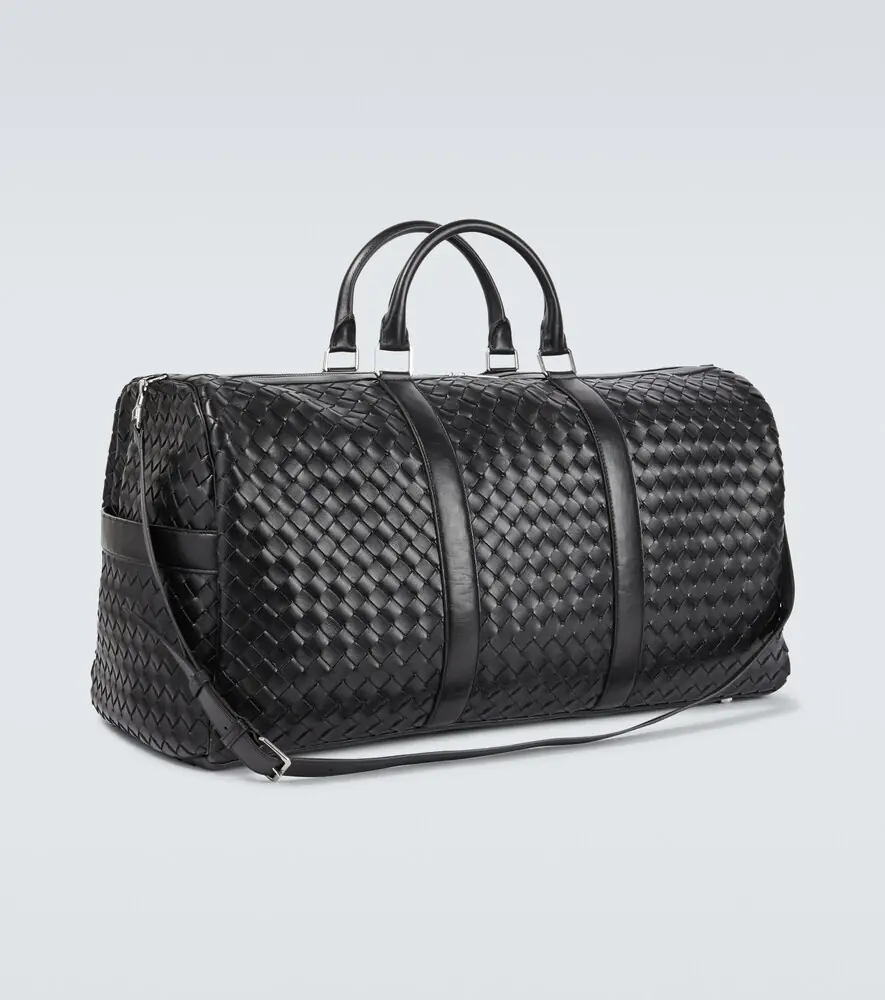 Bottega Veneta Large Intrecciato leather duffel bag | Thumbnail 2