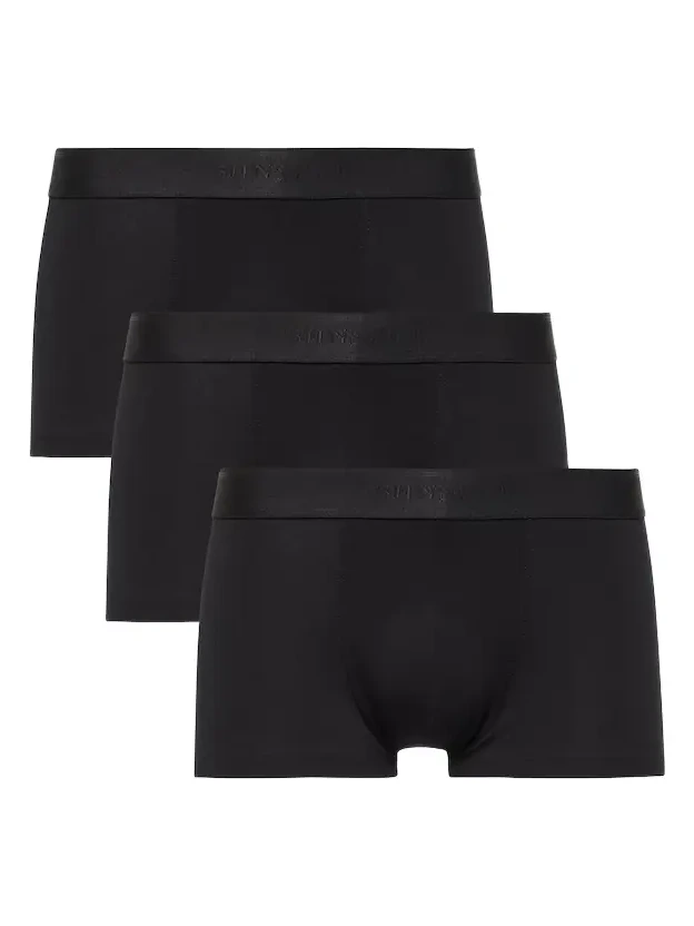 Set of 3 cotton-blend boxer briefs