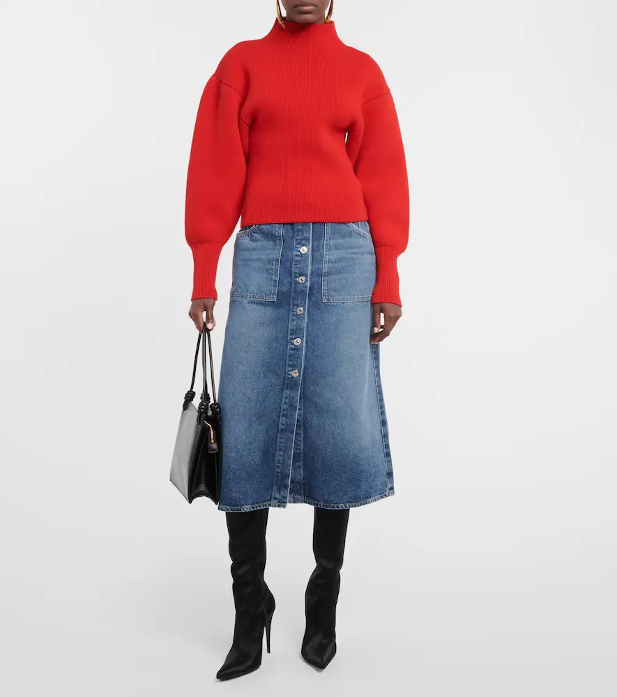 Citizens of Humanity Anouk denim midi skirt | Thumbnail 3 Citizens of Humanity Anouk denim midi skirt | Thumbnail 3