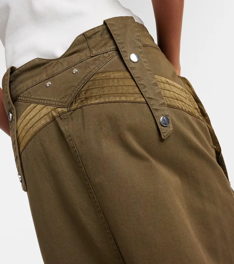 BLUMARINE Denim cargo maxi skirt | Thumbnail 5 BLUMARINE Denim cargo maxi skirt | Thumbnail 5
