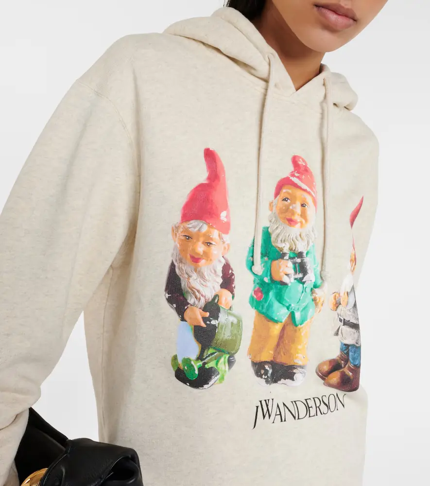JW Anderson Gnome Trio cotton hoodie | Thumbnail 4