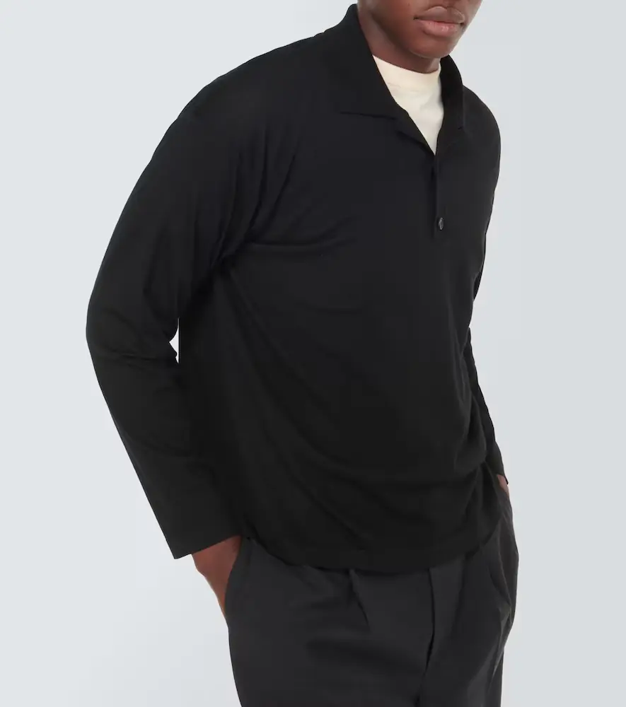 The Row Djon wool polo sweater | Thumbnail 2 The Row Djon wool polo sweater | Thumbnail 2
