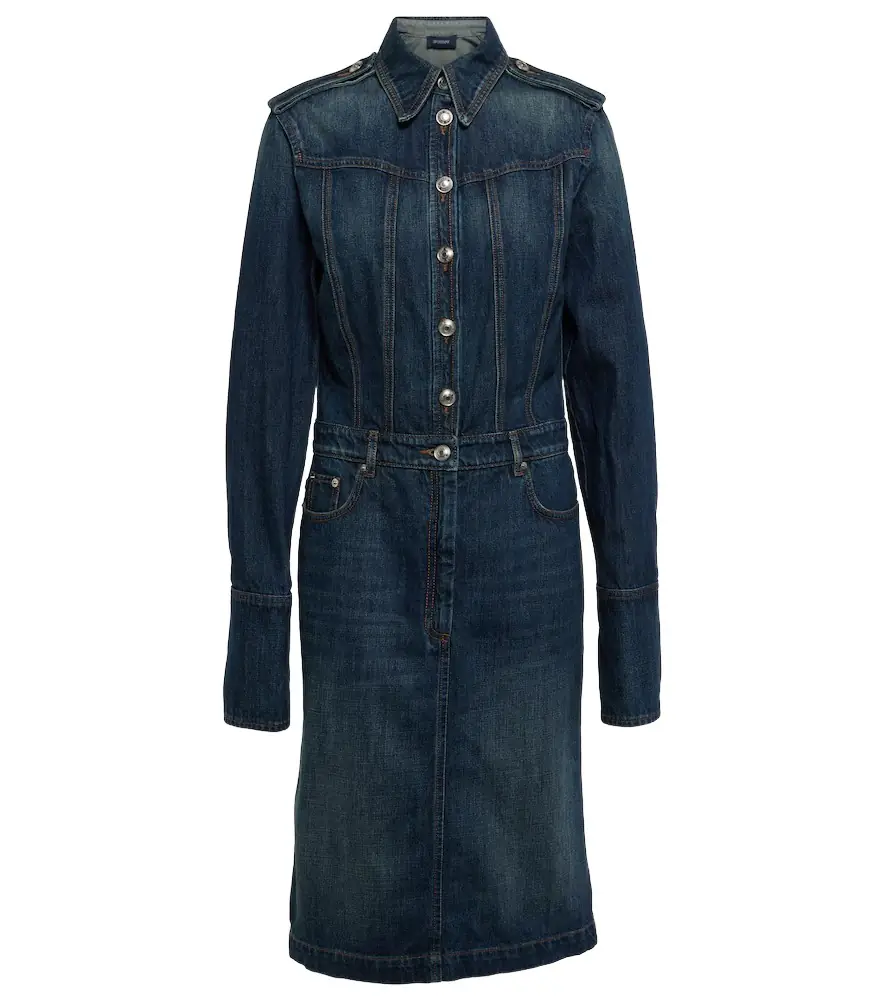 Sportmax Denim midi dress | Image 1 Sportmax Denim midi dress | Image 1