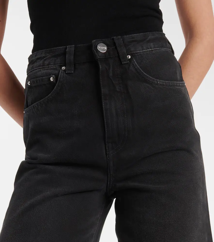 TOTEME High-rise wide-leg jeans | Thumbnail 4