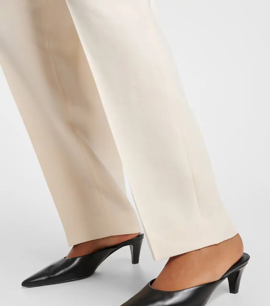 TOTEME Pleated straight pants | Thumbnail 3 TOTEME Pleated straight pants | Thumbnail 3