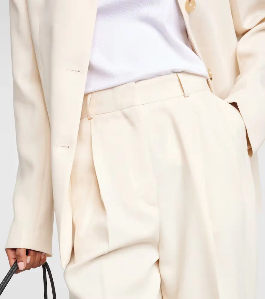 TOTEME Pleated straight pants | Thumbnail 5 TOTEME Pleated straight pants | Thumbnail 5