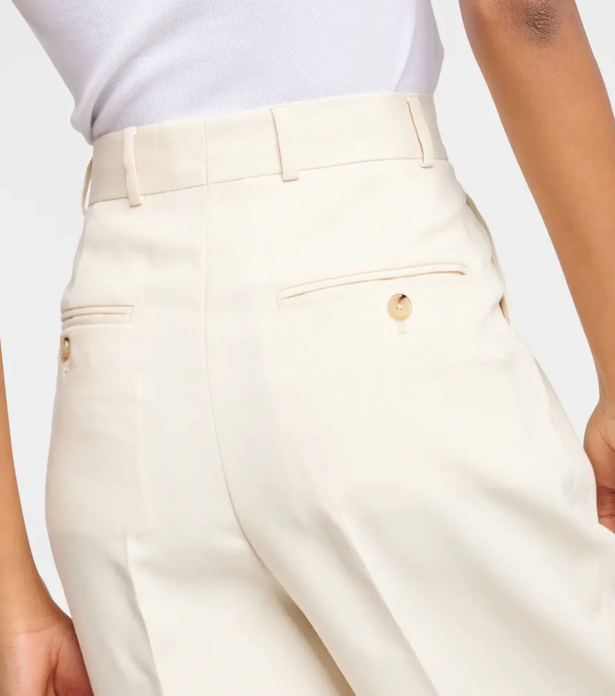 TOTEME Pleated straight pants | Thumbnail 6 TOTEME Pleated straight pants | Thumbnail 6