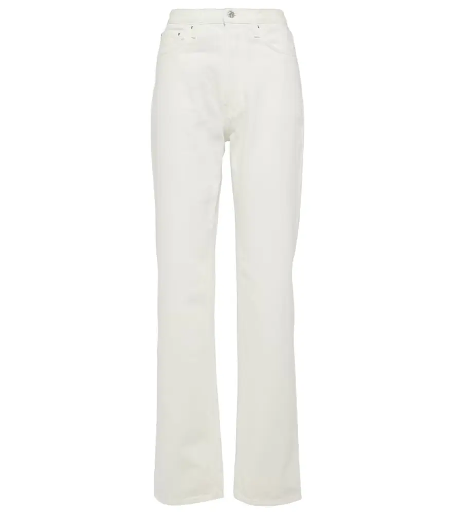 TOTEME High-rise straight jeans