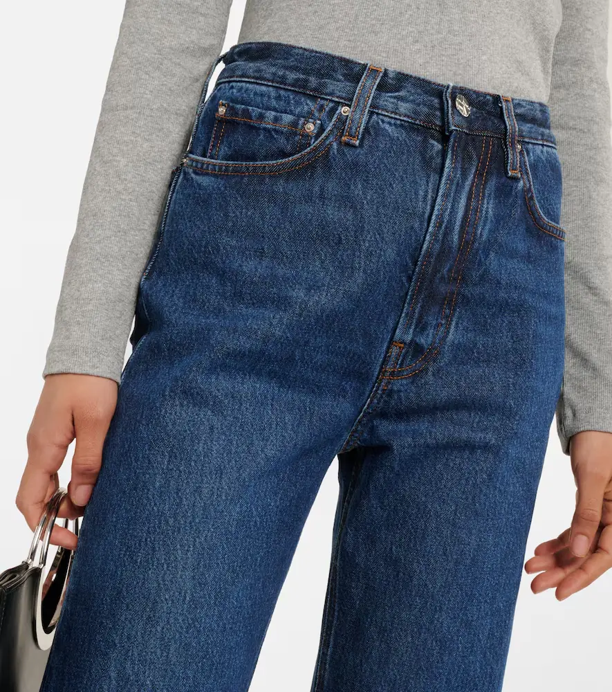 TOTEME Classic Cut high-rise straight jeans | Thumbnail 3