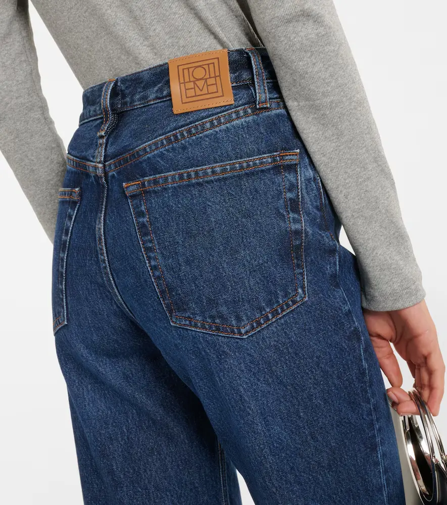 TOTEME Classic Cut high-rise straight jeans | Thumbnail 4