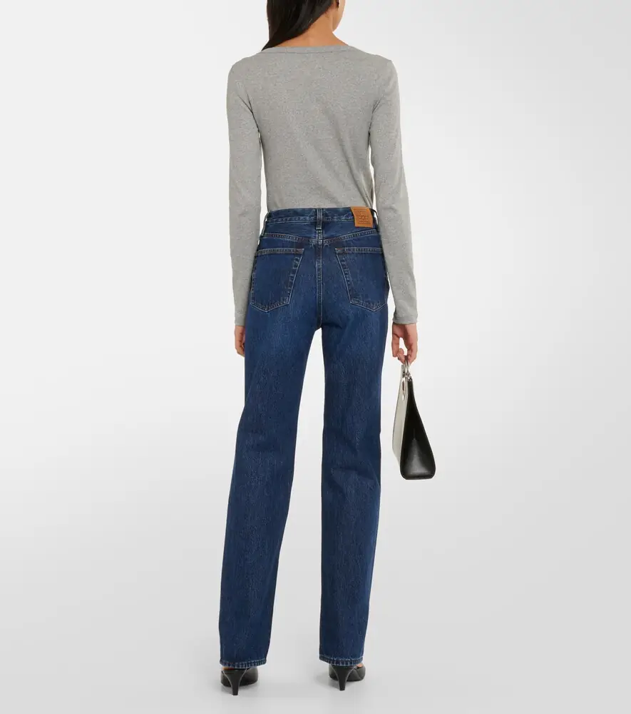 TOTEME Classic Cut high-rise straight jeans | Thumbnail 5