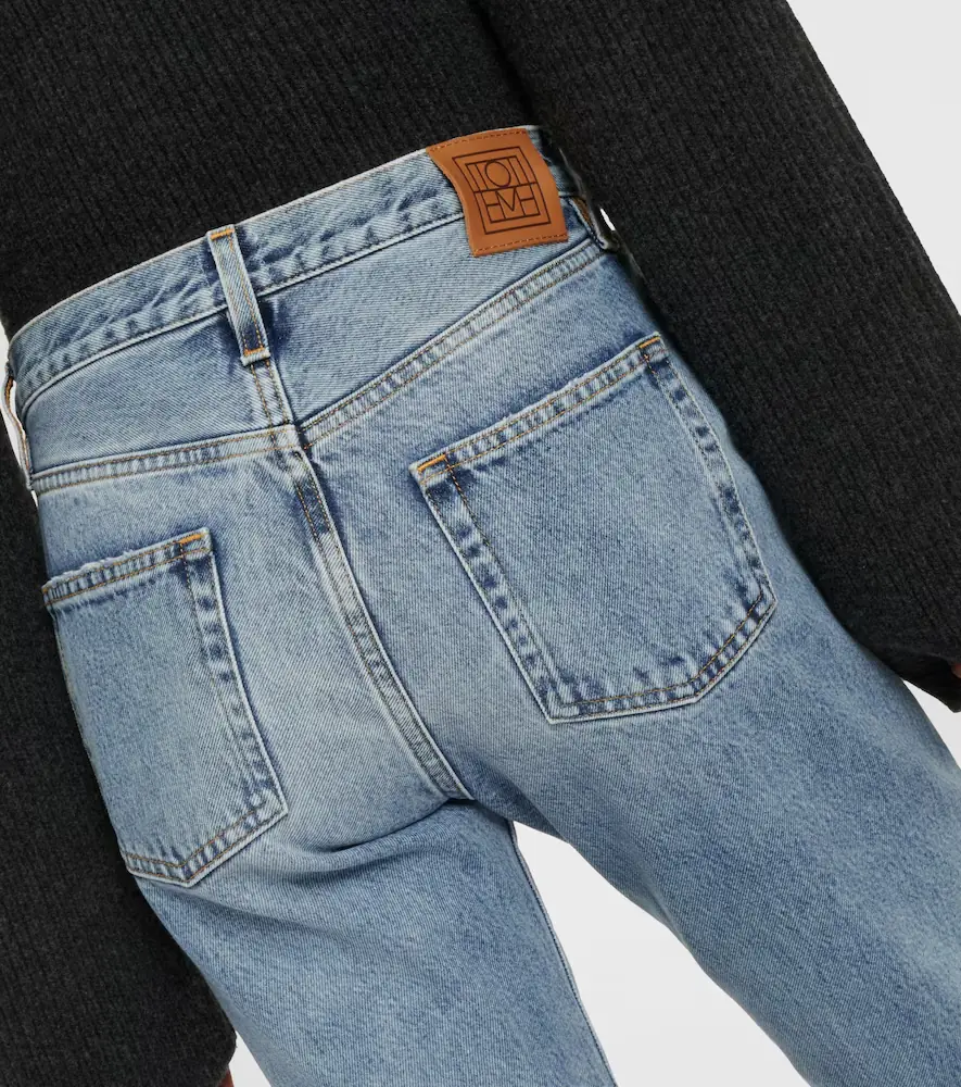 TOTEME Twisted Seam mid-rise straight jeans | Thumbnail 2