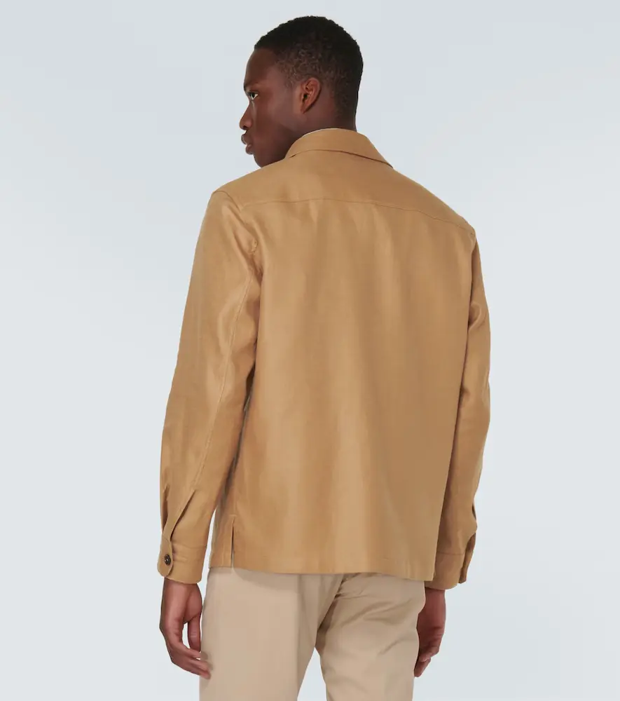 Zegna Linen overshirt | Thumbnail 4