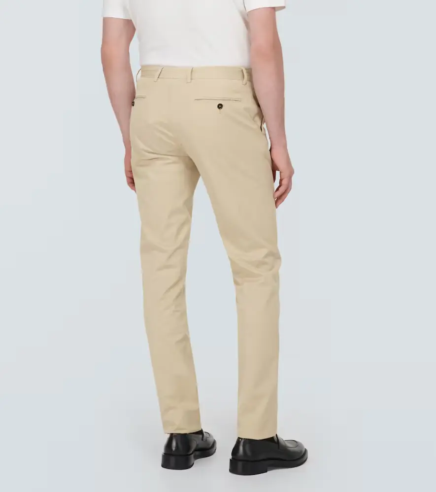 Zegna Cotton-blend chinos | Thumbnail 2 Zegna Cotton-blend chinos | Thumbnail 2