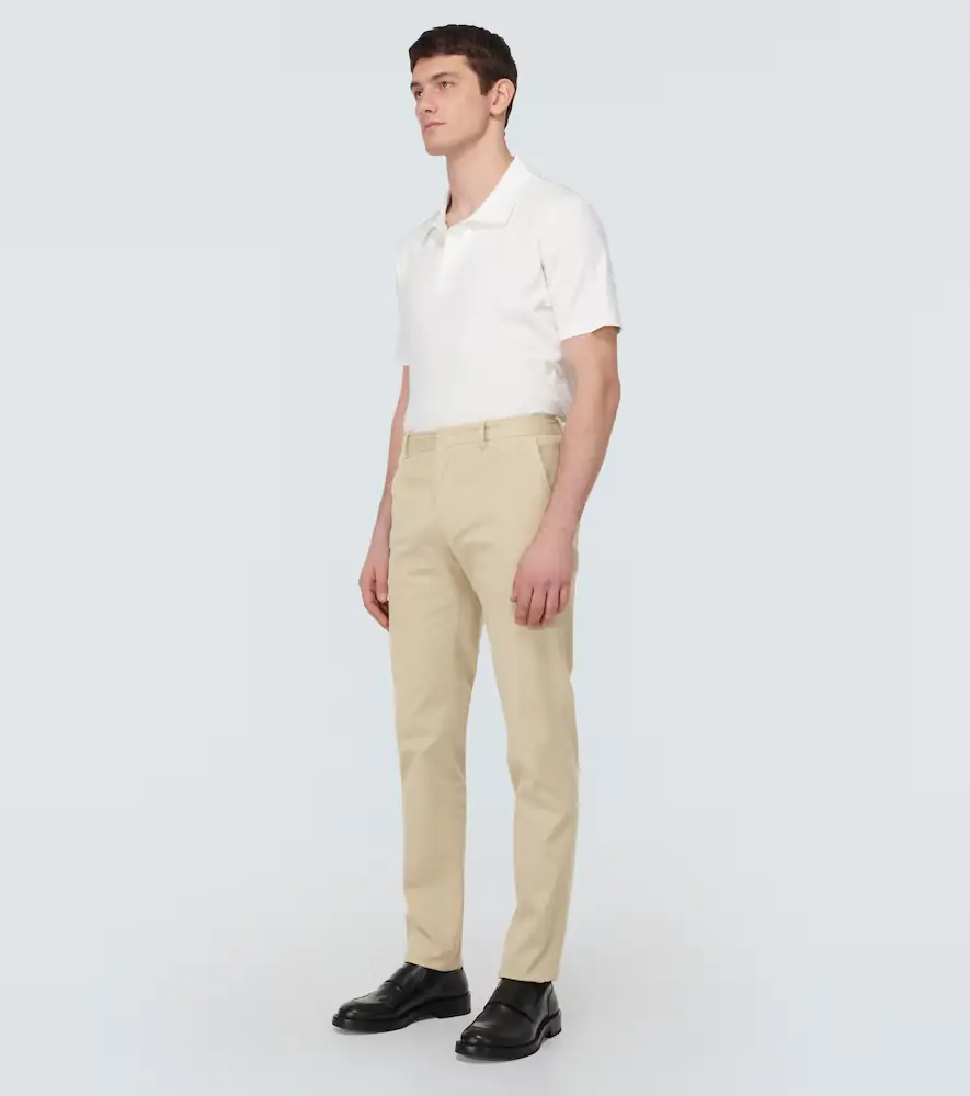 Zegna Cotton-blend chinos | Thumbnail 5 Zegna Cotton-blend chinos | Thumbnail 5