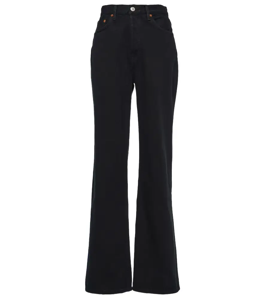 RE/DONE '70s Ultra high-rise wide-leg jeans