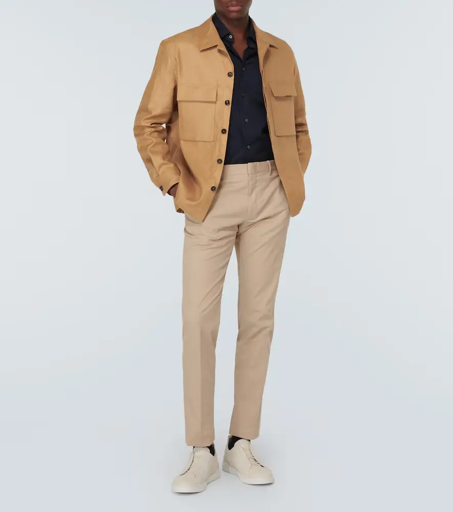 Zegna Cotton Oxford shirt | Thumbnail 3