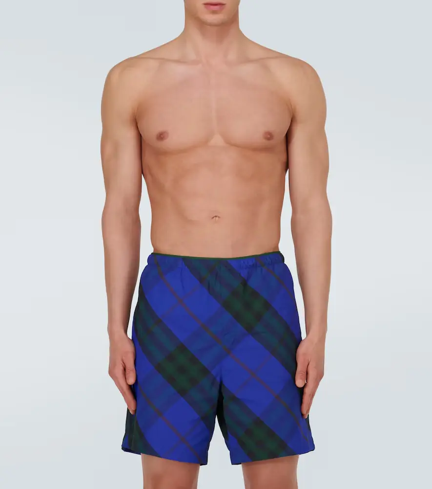 Burberry Check swim trunks | Thumbnail 4