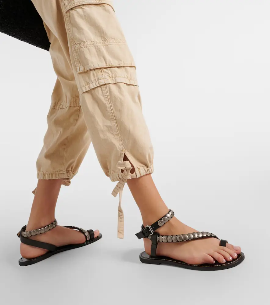 Isabel Marant Melte studded leather sandals | Thumbnail 6