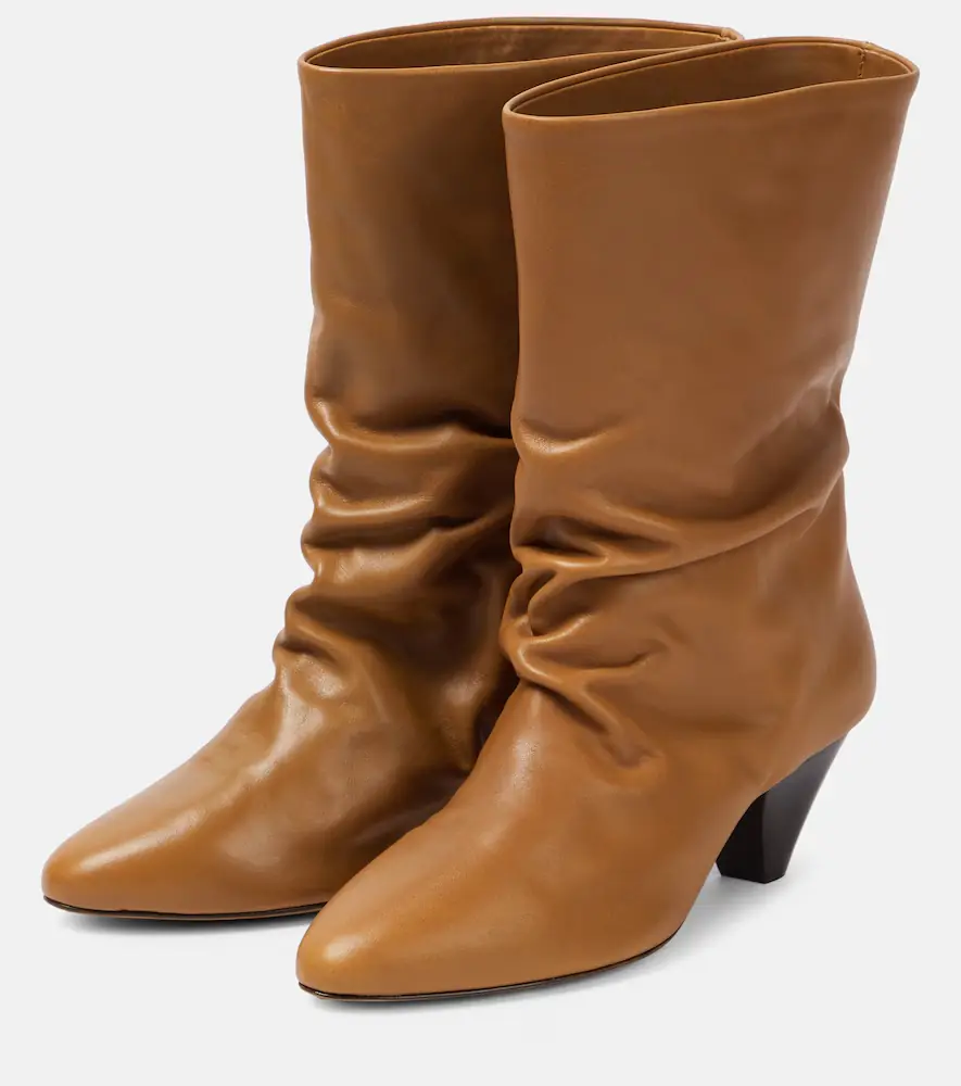 Isabel Marant Reachi leather ankle boots | Thumbnail 2